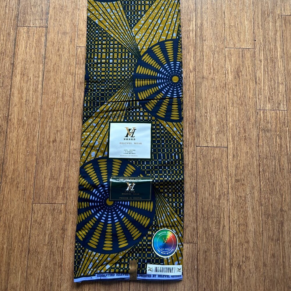 Ankara African Print Fabric  – Vibrant Kitenge Textile